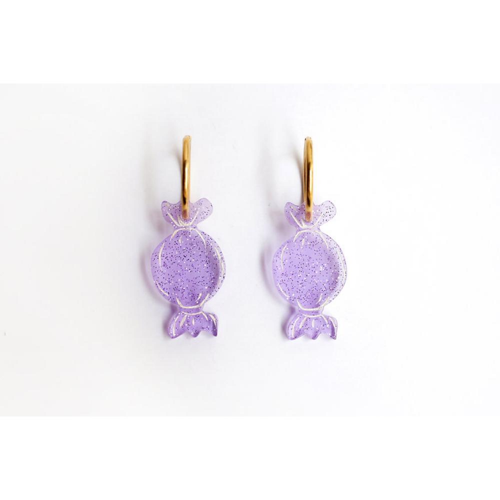 Set Of 4 Caramel Earrings by Laliblue 7