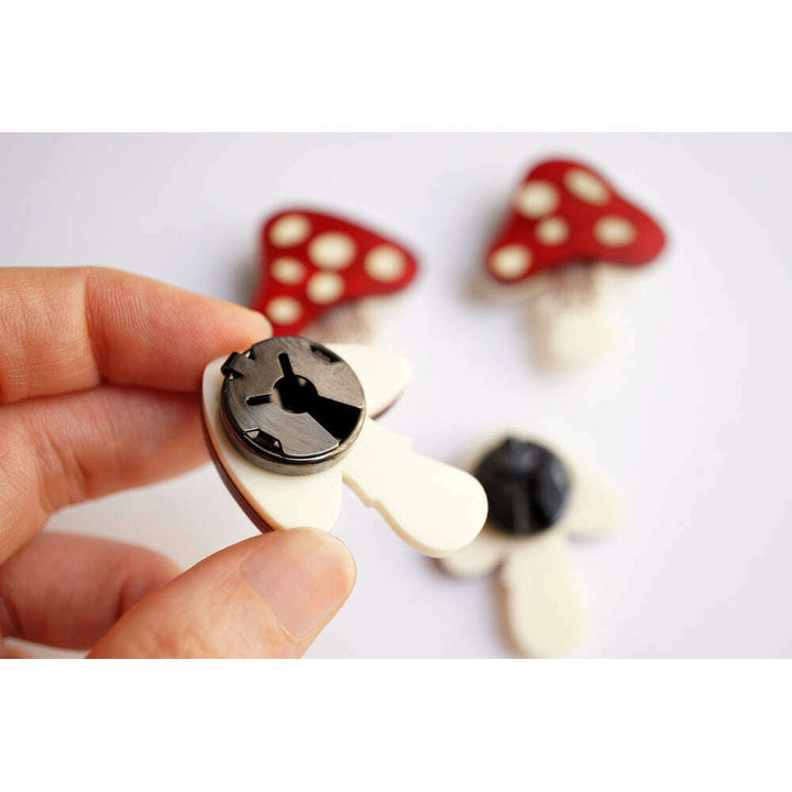 Set of 4 Mushroom Button Covers by Laliblue – view 6