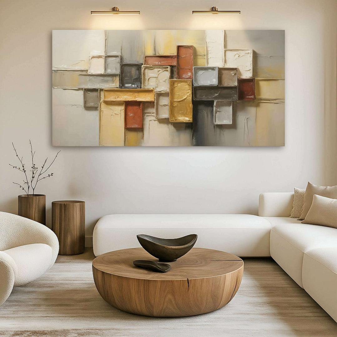 Shape Pattern Minimalist Abstract Wall Art