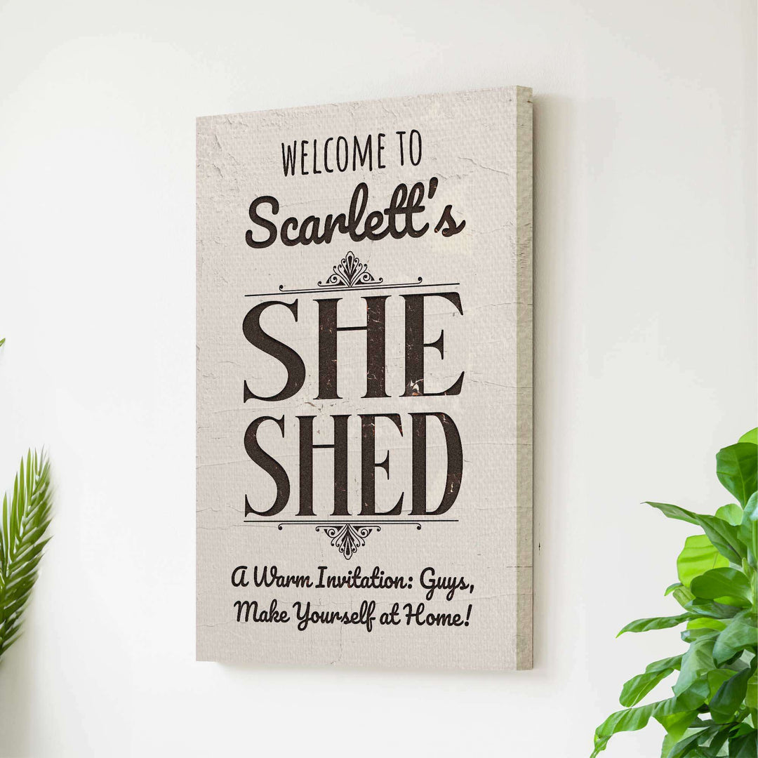She Shed Sign