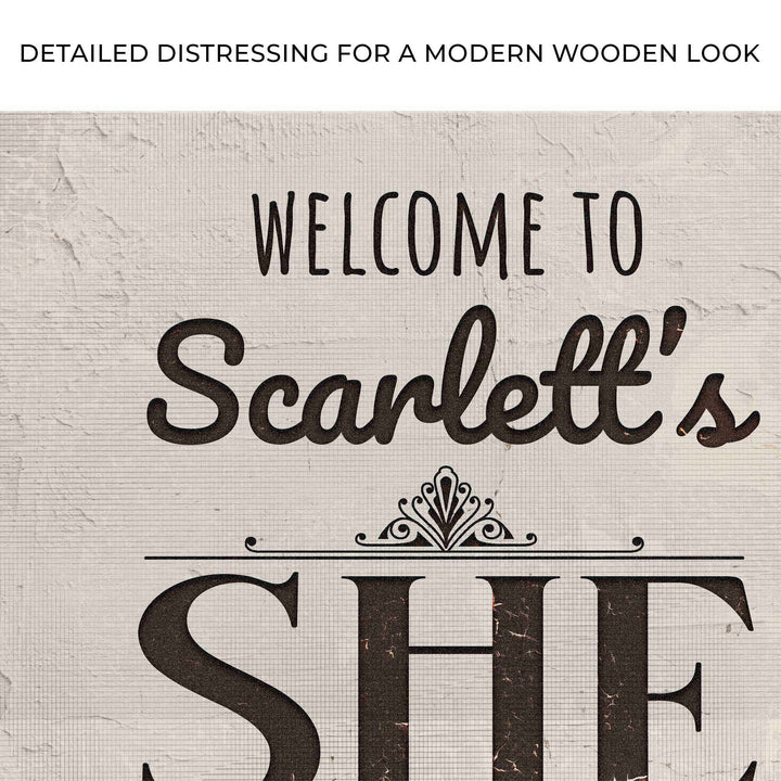 She Shed Sign