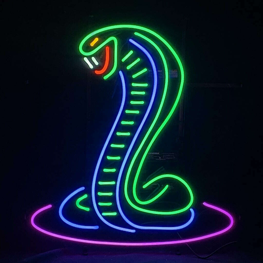 Shelby Cobra Neon Signs Light