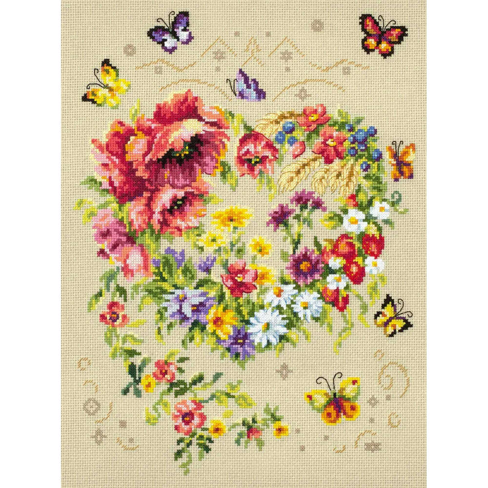 Shine of Your Heart 100-144 Counted Cross-Stitch Kit