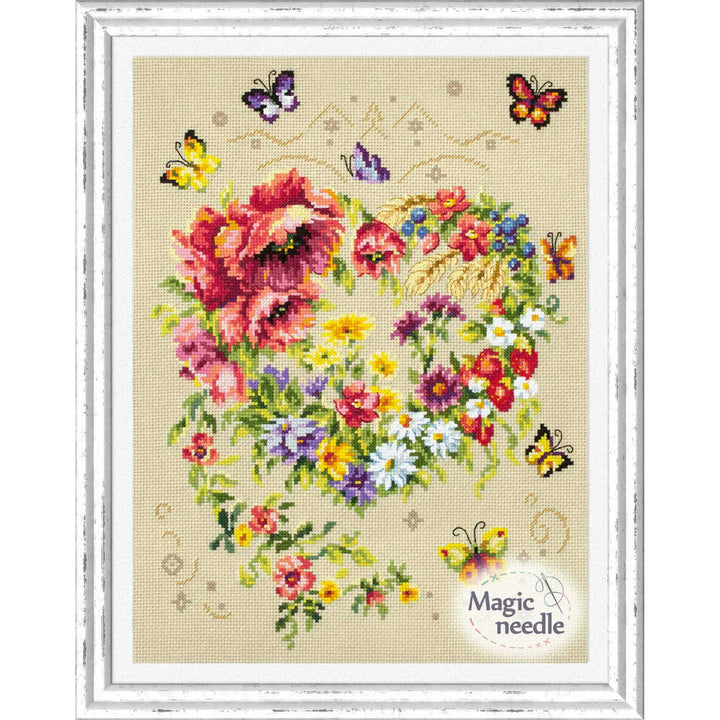 Shine of Your Heart 100-144 Counted Cross-Stitch Kit