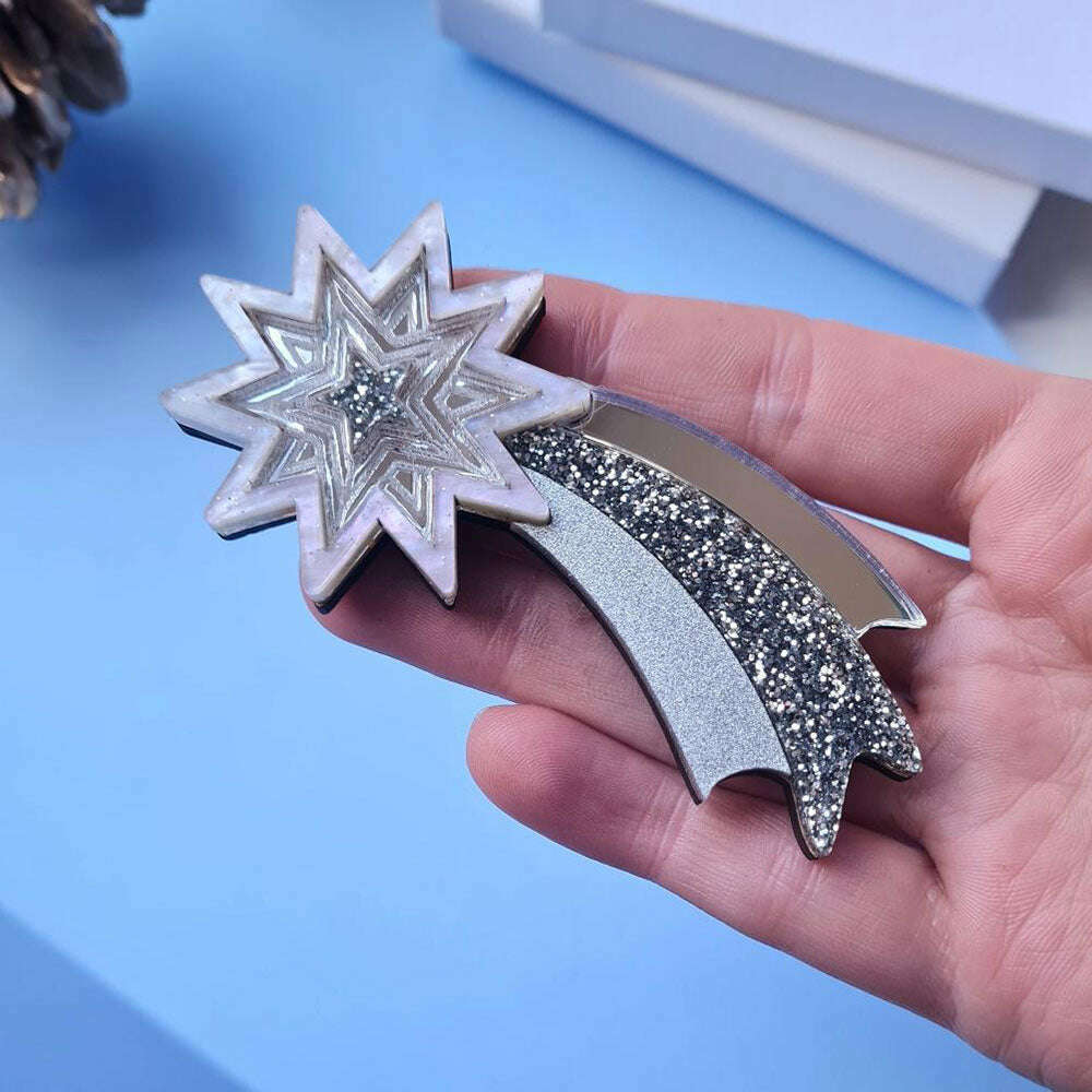 Shooting Star Necklace by Cherryloco Jewellery 5