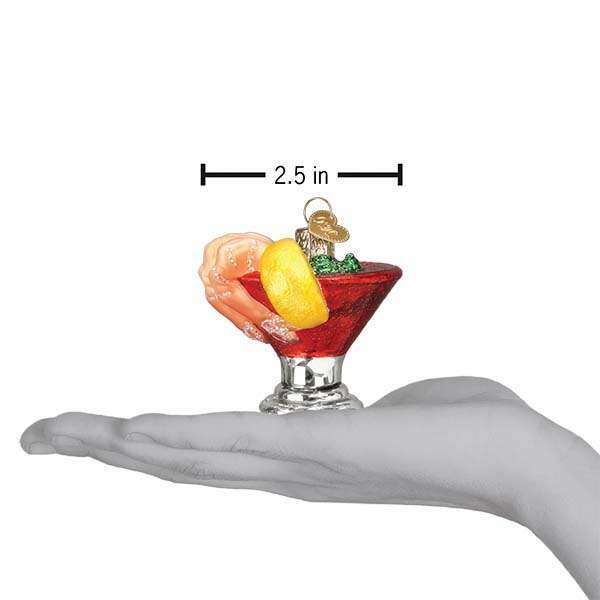 Shrimp Cocktail Ornament