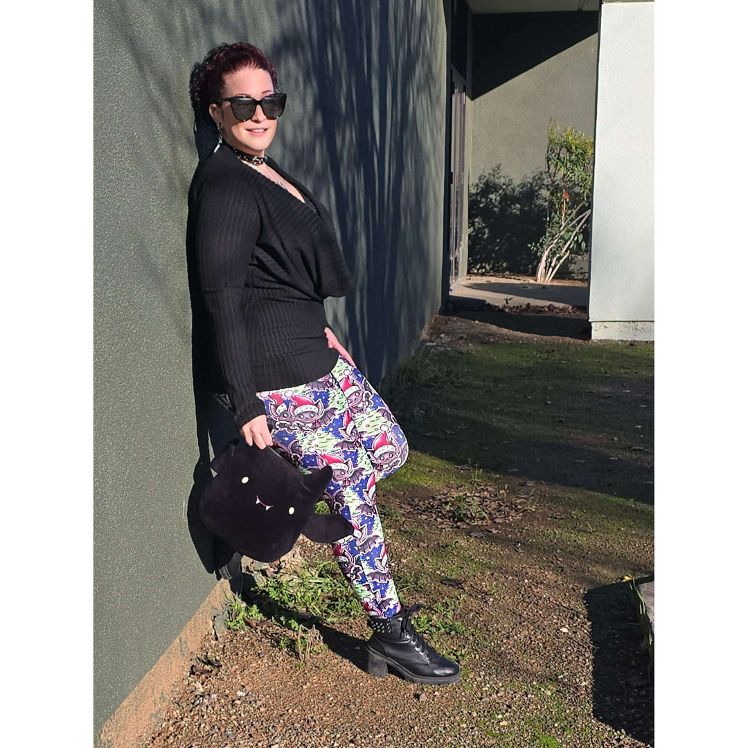 Silent Fright Exclusive Leggings - High-quality Handcrafted Vibrant