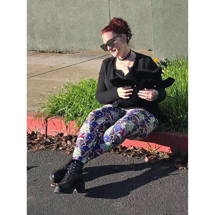 Silent Fright Exclusive Leggings - High-quality Handcrafted Vibrant