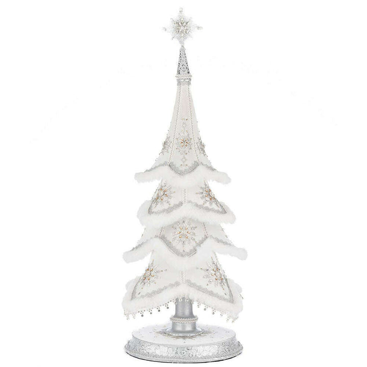 Silver Bells of Brilliance Tabletop Tree by Katherine's Collection image
