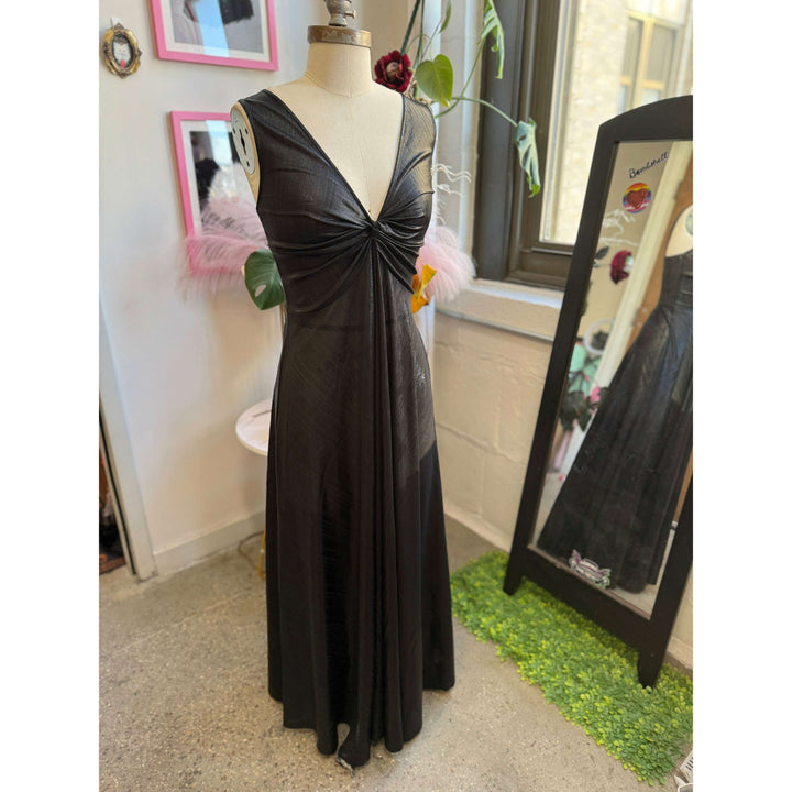 Siren Dress in Black Ink