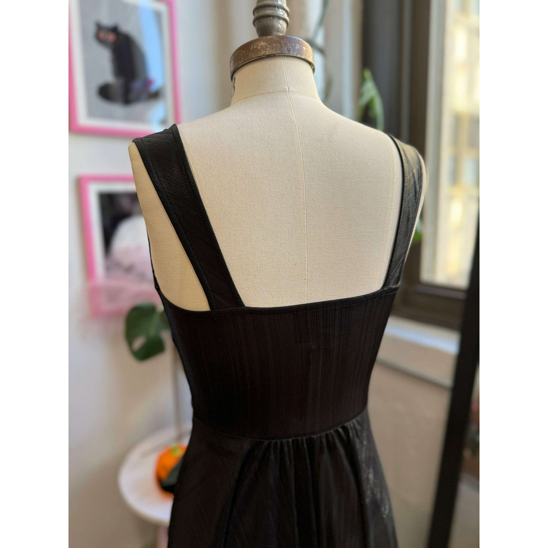 Siren Dress in Black Ink