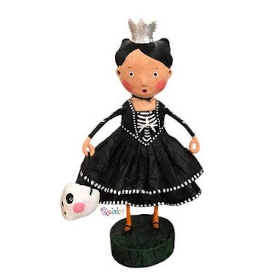 Skeleton Princess Halloween Figurine by Lori Mitchell - Quirks!