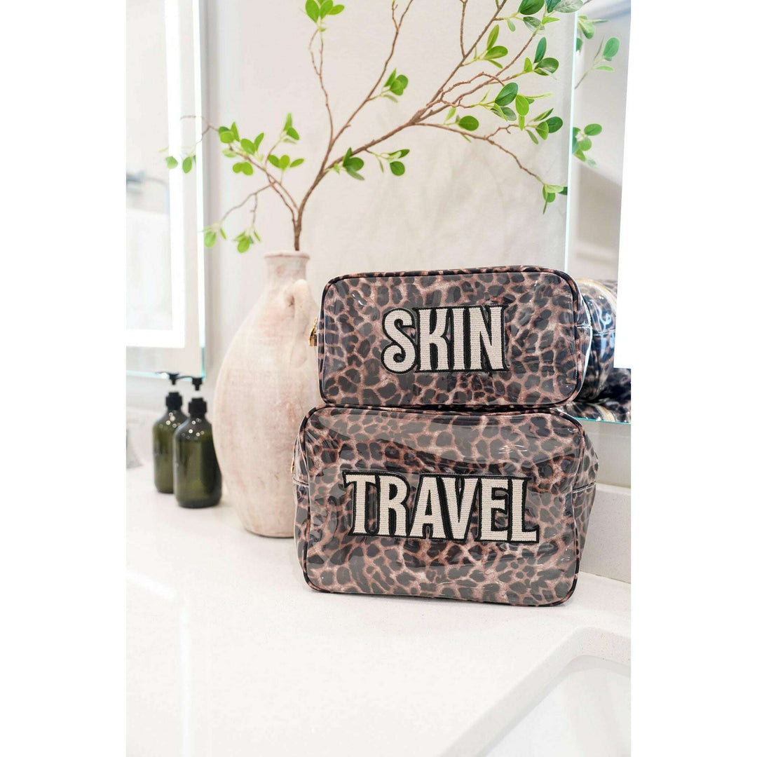 Skin - Leopard Clear Coat Large Bag