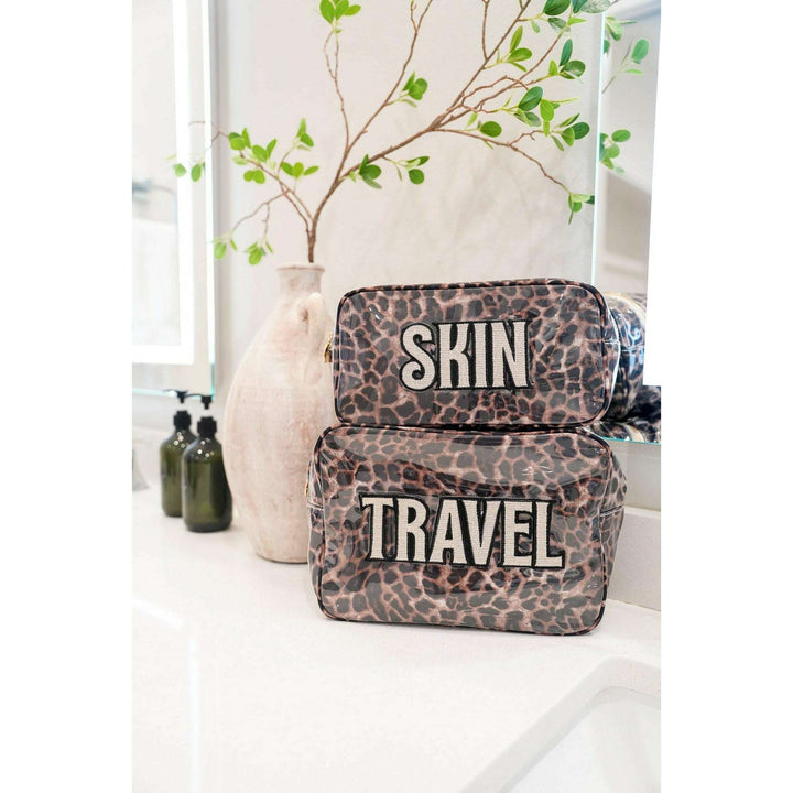 Skin - Leopard Clear Coat Large Bag