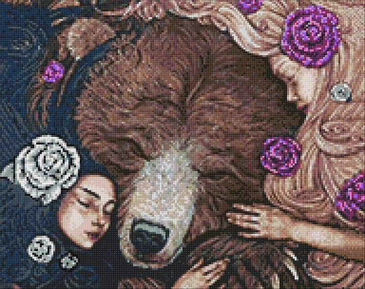 Slavic Fairy Tales WD145 18.9 x 14.9 inches Wizardi Diamond Painting Kit