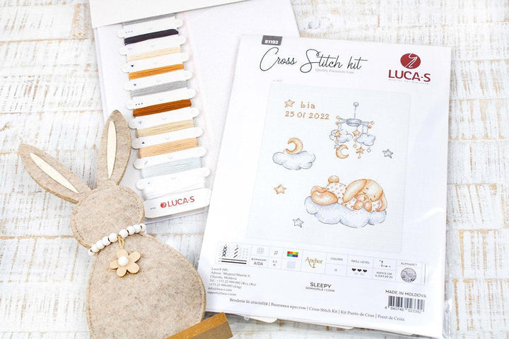 Sleepy B1193L Counted Cross-Stitch Kit