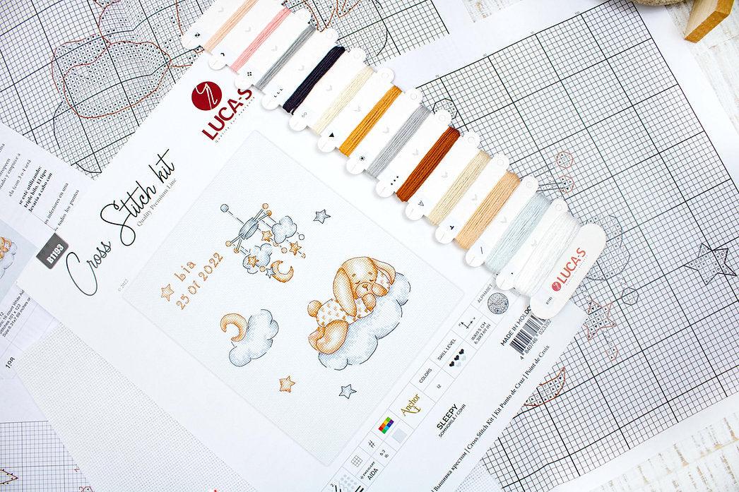 Sleepy B1193L Counted Cross-Stitch Kit