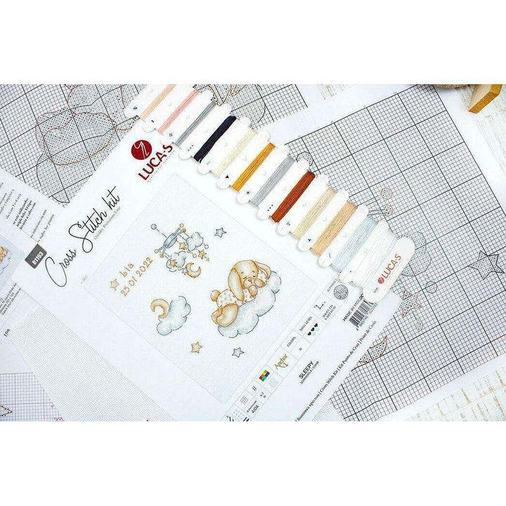 Sleepy B1193L Counted Cross-Stitch Kit