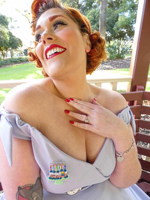 "Slice, Slice Baby" Birthday Cake Brooch by Lipstick & Chrome x Club Eggie - Quirks!