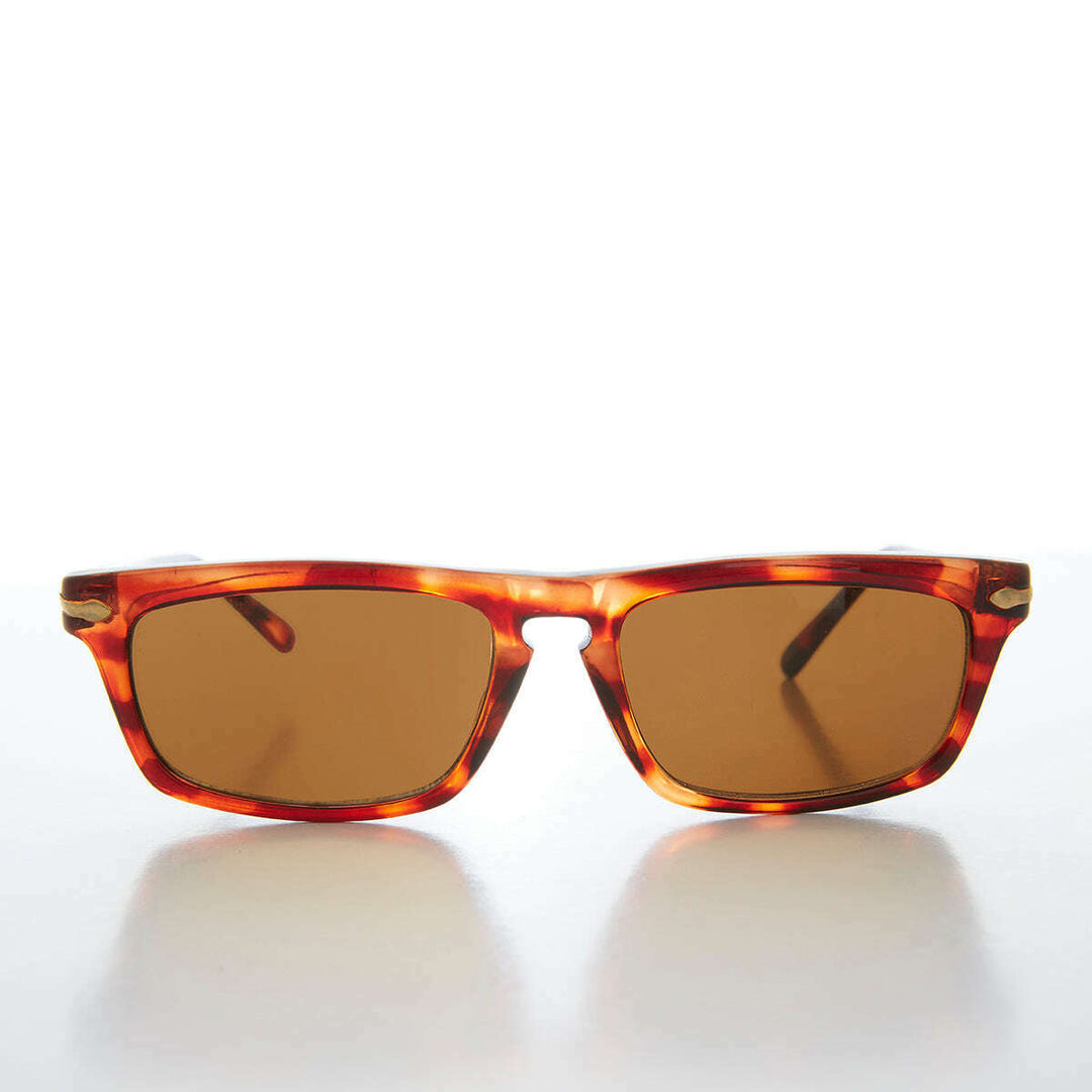 Slim Rectangular Beatnik Vintage Sunglass - Wilde