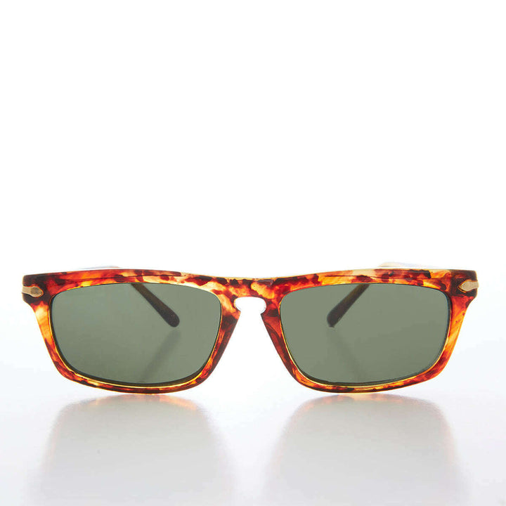 Slim Rectangular Beatnik Vintage Sunglass - Wilde