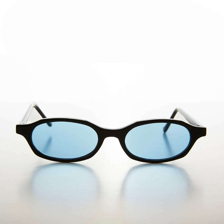 Slim Tinted Lens 90s Vintage Sunglasses - Rio