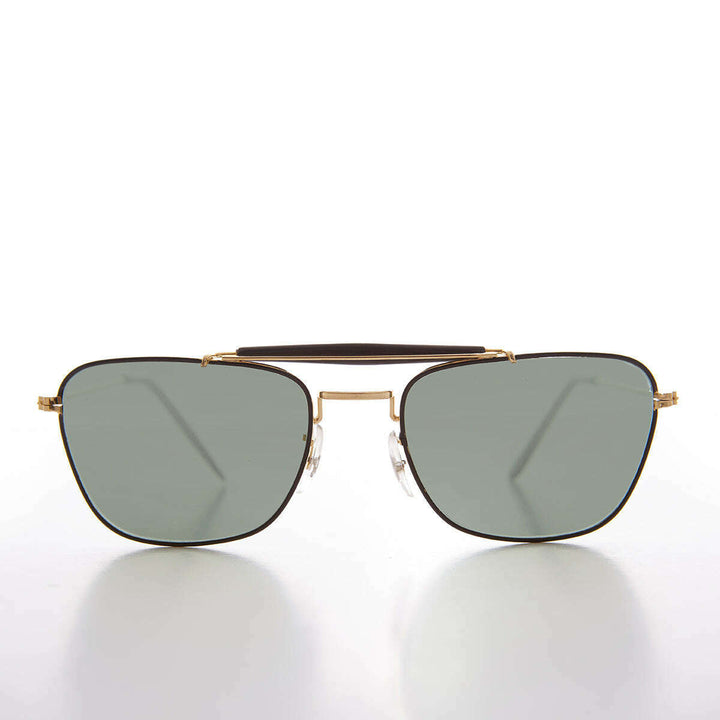 Small Metal Vintage Pilot Sunglasses - Milan