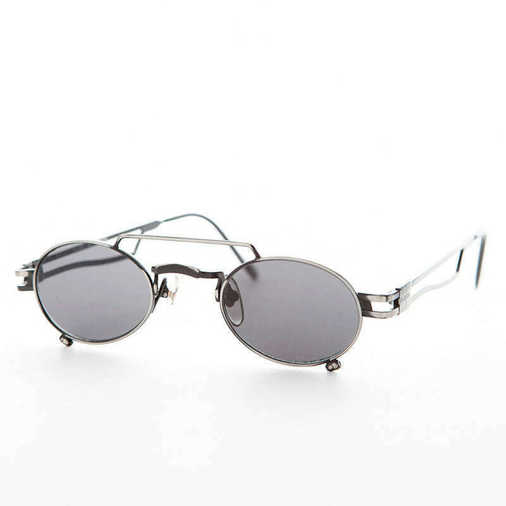 Small Steampunk Aviator with Oval Lens - The Professor