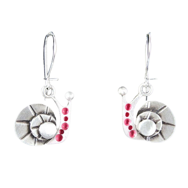 Snail Earrings by Chickenscratch