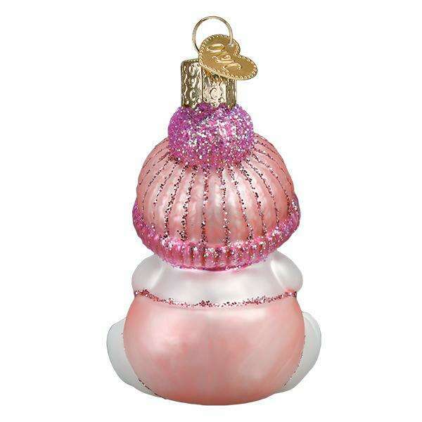 Snow Baby Girl Ornament