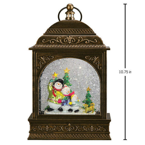 Snow Family Lantern
