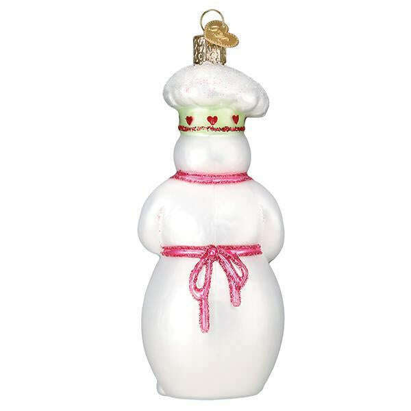 Snow Woman Chef Ornament
