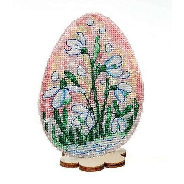 Snowdrops Counted cross stitch kit 8007A
