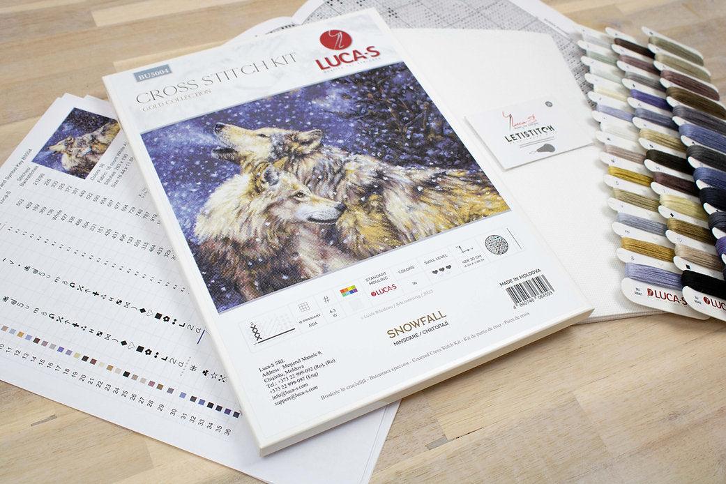 Snowfall BU5004L Counted Cross-Stitch Kit