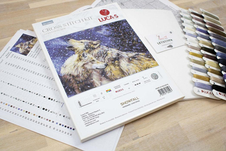 Snowfall BU5004L Counted Cross-Stitch Kit