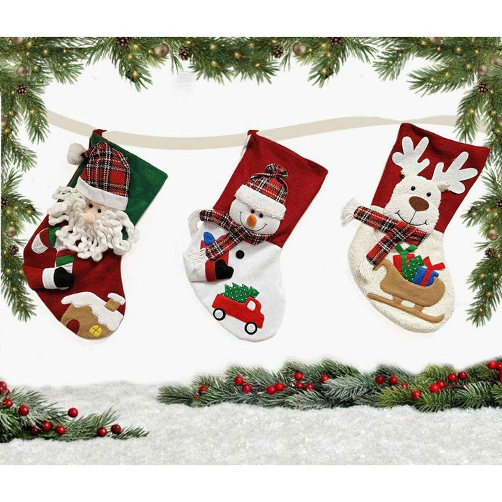 Snowman Christmas Sock F07M5-4 Snowman