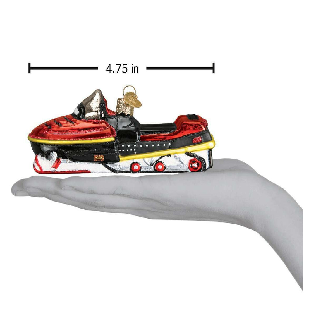 Snowmobile Ornament