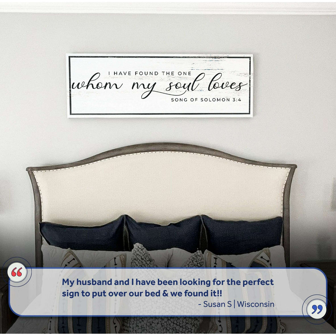 Song Of Solomon 3:4 - I Have Found The One Sign II