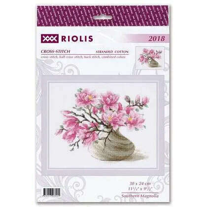 Southern Magnolia R2018 Counted Cross Stitch Kit