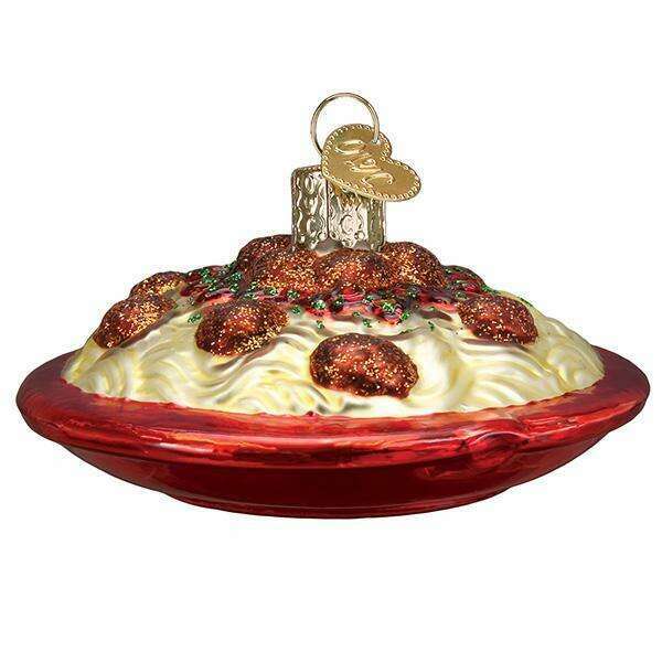 Spaghetti  And Meatballs Ornament