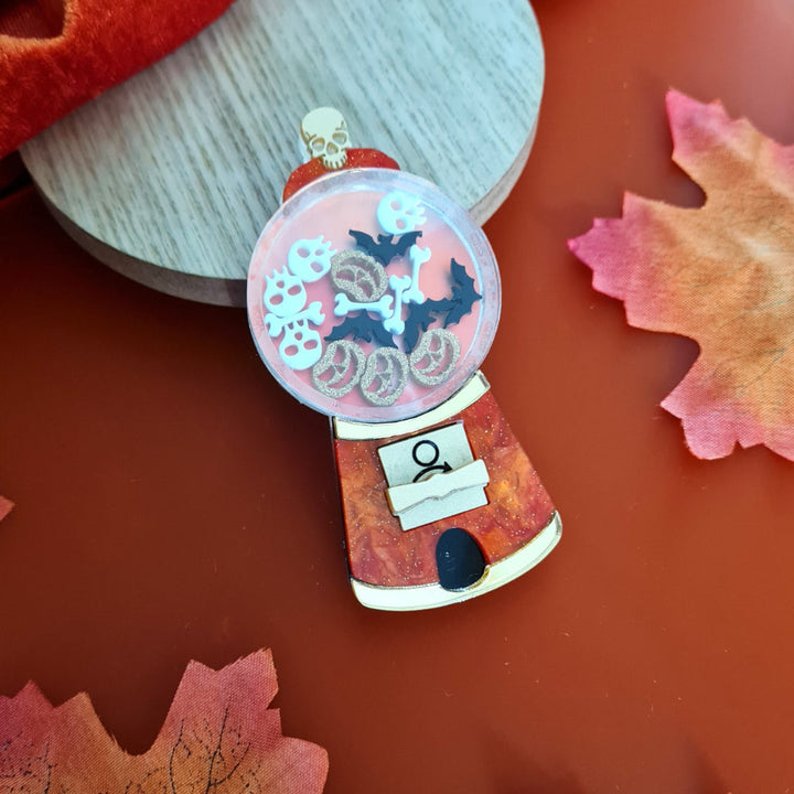 Spooky Sweet Gumball Machine Necklace by Cherryloco Jewellery  3