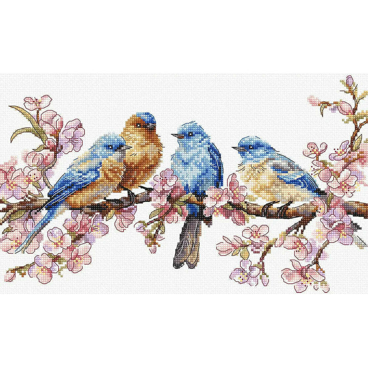 Spring Bloom L8090 Counted Cross Stitch Kit