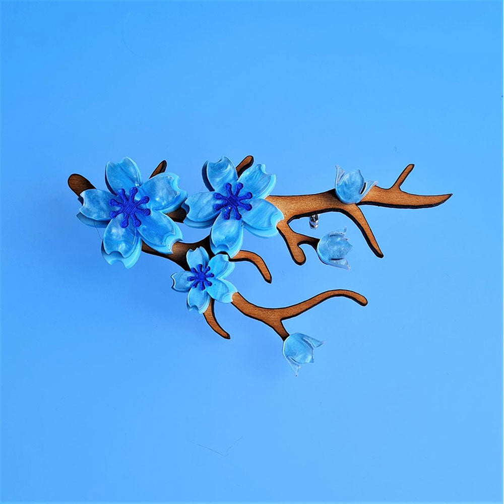 Spring Blossom Brooch by Cherryloco Jewellery 6
