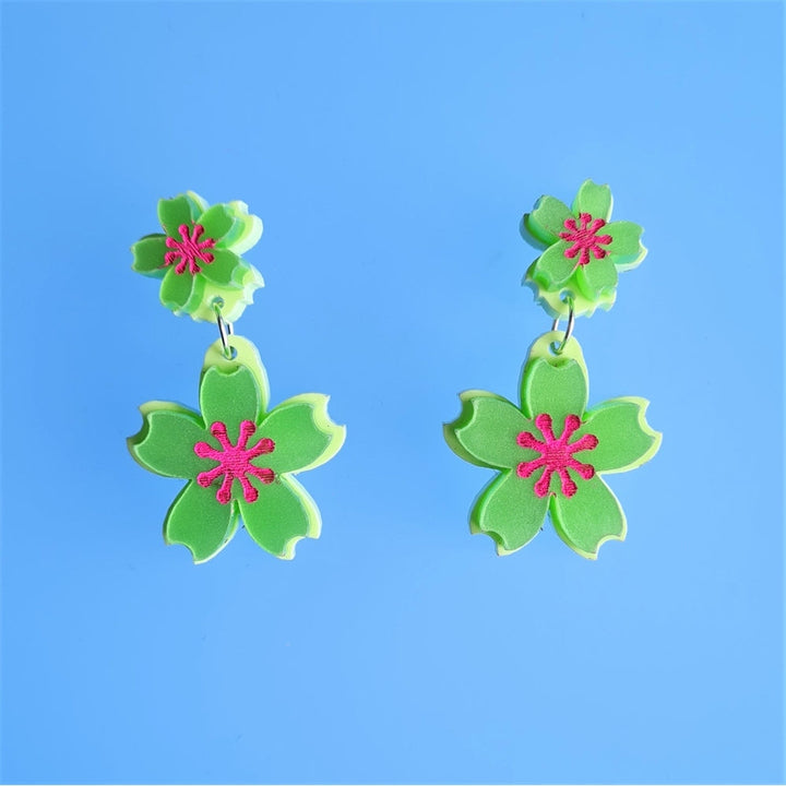 Spring Blossom Earrings by Cherryloco Jewellery 1