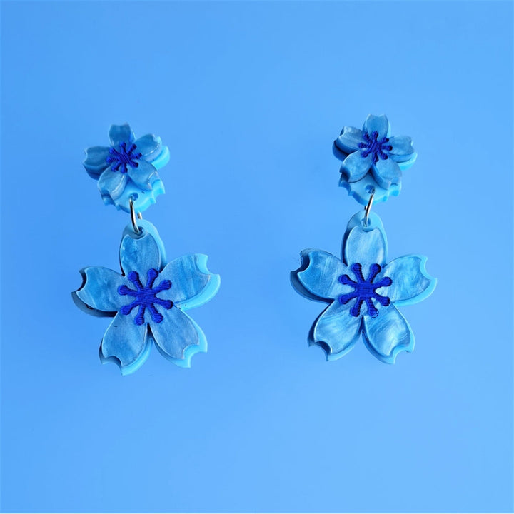 Spring Blossom Earrings by Cherryloco Jewellery 2