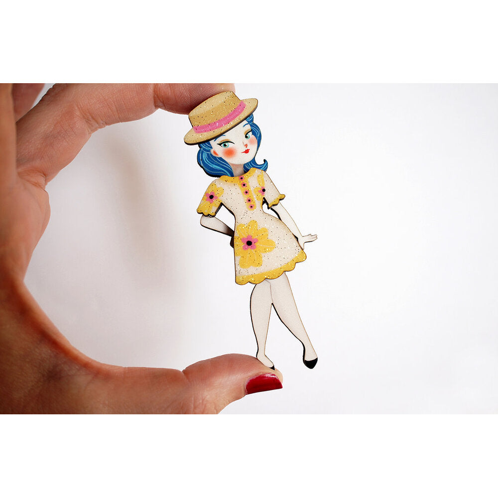 Spring Flowers Outfit Brooches by Laliblue 3