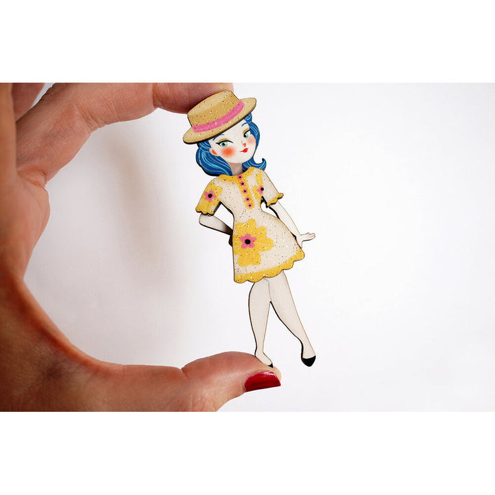 Spring Flowers Outfit Brooches by Laliblue 3