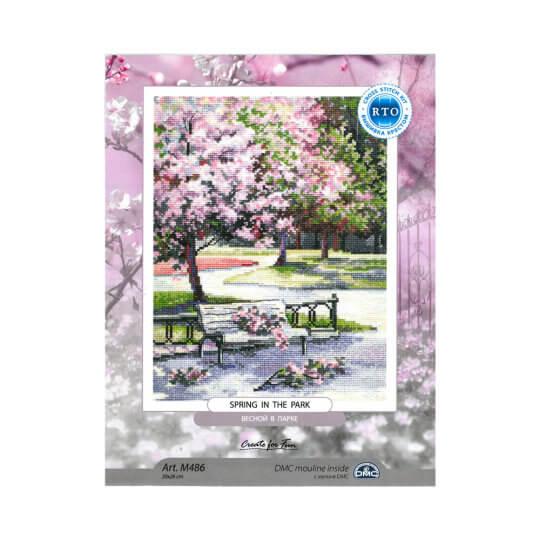 Spring in the park M486 Counted Cross Stitch Kit