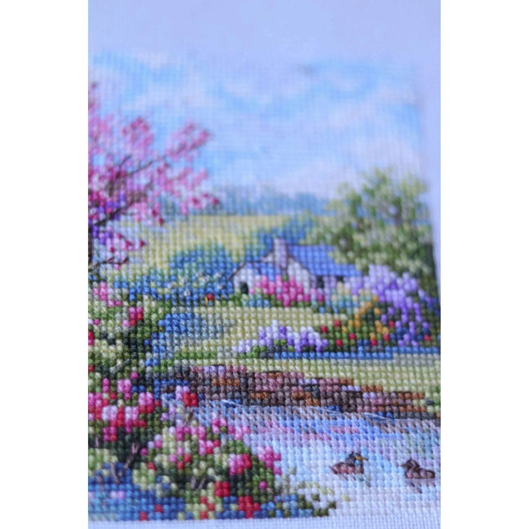 Spring K-268A Counted Cross-Stitch Kit
