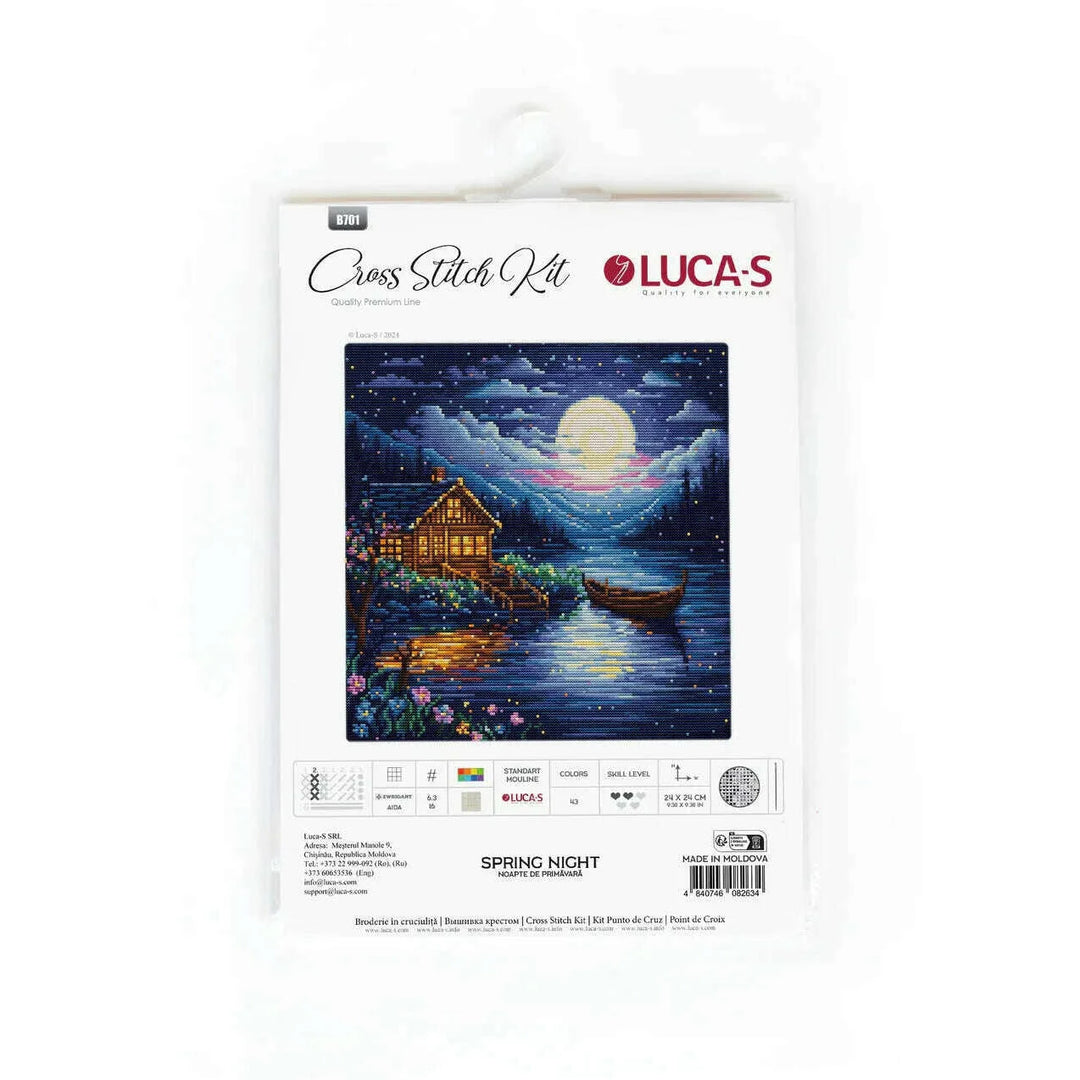 Spring Night B701L Counted Cross-Stitch Kit